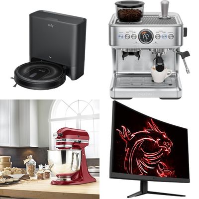 1 Pallet - 31 Pcs - Security & Surveillance, Food Processors, Blenders, Mixers & Ice Cream Makers, Single Cup Brewers, Vacuums - Untested Customer Returns - Walmart