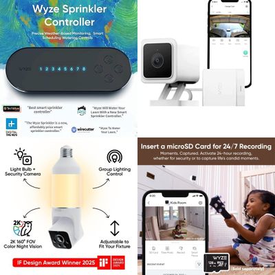 1 Parcel Box - 121 Pcs - Security & Surveillance - Mixed Conditions - Wyze