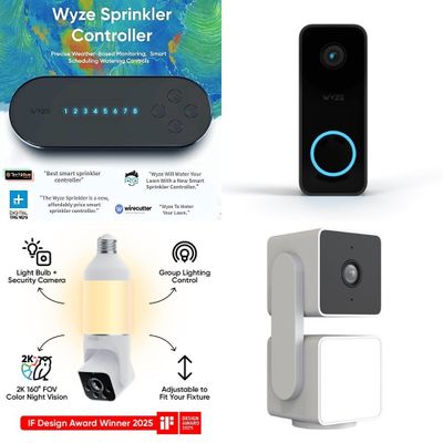 1 Parcel Box - 71 Pcs - Security & Surveillance - Mixed Conditions - Wyze