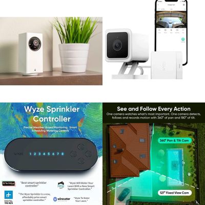 1 Parcel Box - 89 Pcs - Security & Surveillance, Hardware - Mixed Conditions - Wyze