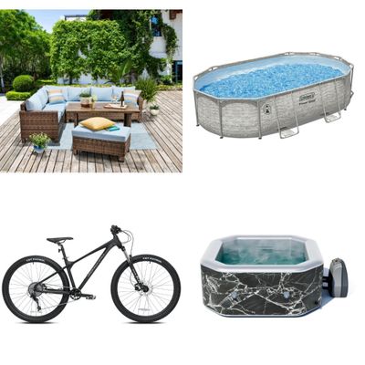 Truckload 24 Pallets - 206 Pcs - Water Guns & Foam Blasters, Unsorted, Bedroom, Patio - Mixed Merchandise