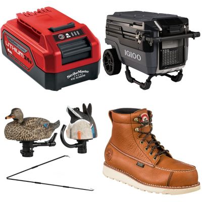 1 Pallet - 18 Pcs - Camping & Hiking, Mens, Hunting - Intex, GCI Outdoor, Lucky Duck, Mr. Heater - Outdoor Retailer
