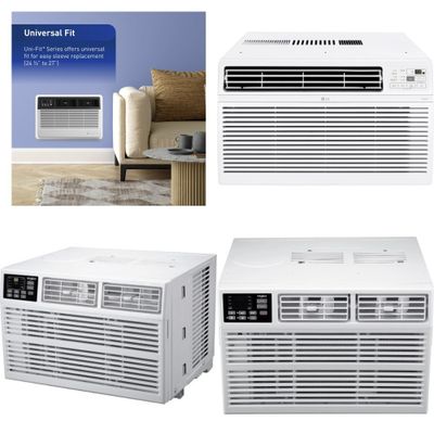 1 Pallet - 11 Pcs - Air Conditioners - Damaged / Missing Parts / Tested NOT WORKING - LG, WHIRLPOOL, Broan Nutone, Panasonic