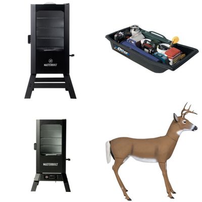 1 Pallet - 6 Pcs - Hunting, Grills & Outdoor Cooking - Masterbuilt, Camp Chef, Flambeau, Shooter by Field Logic - Outdoor Retailer