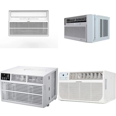 1 Pallet - 8 Pcs - Air Conditioners - Damaged / Missing Parts / Tested NOT WORKING - WHIRLPOOL, Keystone, Friedrich