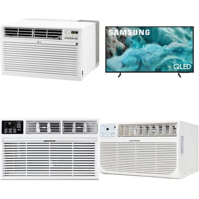 1 Pallet - 13 Pcs - Air Conditioners - Damaged / Missing Parts / Tested NOT WORKING - Samsung, WHIRLPOOL, Keystone, LG Electronics