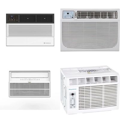 1 Pallet - 10 Pcs - Air Conditioners, Fans - Damaged / Missing Parts / Tested NOT WORKING - Keystone, Friedrich, WHIRLPOOL, Lasko