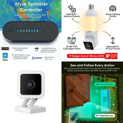 1 Parcel Box - 103 Pcs - Security & Surveillance, Home Security & Safety, Smart - Mixed Conditions - Wyze