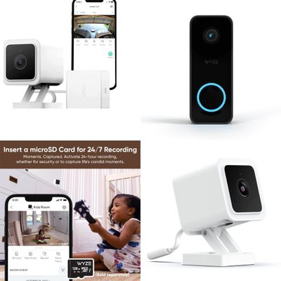 1 Parcel Box - 148 Pcs - Security & Surveillance, Home Security & Safety - Mixed Conditions - Wyze