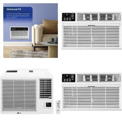 1 Pallet - 10 Pcs - Air Conditioners - Damaged / Missing Parts / Tested NOT WORKING - LG, Friedrich, WHIRLPOOL, Think Global