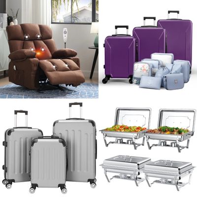 1 Pallet - 9 Pcs - Kitchen & Dining, Luggage - Untested Customer Returns - Walmart