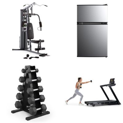 Truckload 24 Pallets - 93 Pcs - Exercise & Fitness, Refrigerators, Outdoor Sports, Vehicles- Untested Customer Returns