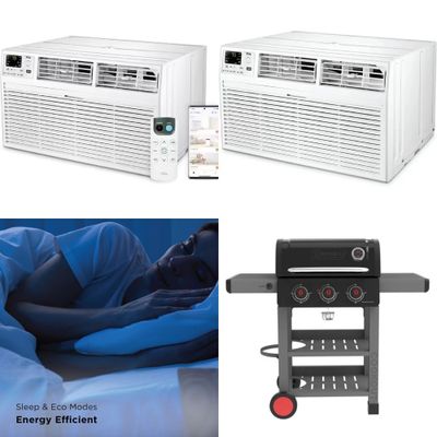 1 Pallet - 8 Pcs - Air Conditioners - Mixed Conditions