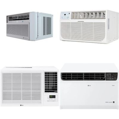 1 Pallet - 9 Pcs - Air Conditioners - Damaged / Missing Parts / Tested NOT WORKING - Keystone, LG, TCL, Friedrich