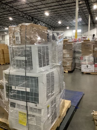 1 Pallet - 8 Pcs - Air Conditioners - DEFECTIVE/AS-IS RETURNS