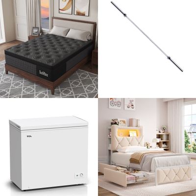 1 Pallet - 16 Pcs - Mattresses, Exercise & Fitness - Untested Customer Returns - Outdoor Retailer