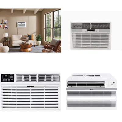 1 Pallet - 16 Pcs - Air Conditioners, Kitchen & Dining - Damaged / Missing Parts / Tested NOT WORKING - LG, Panasonic, Frigidaire, Keystone