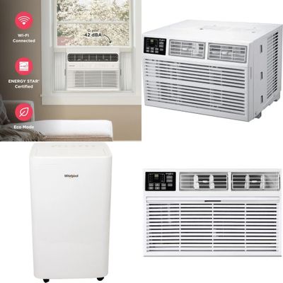3 Pallets - 28 Pcs - Air Conditioners - Untested Customer Returns - Major Retailer