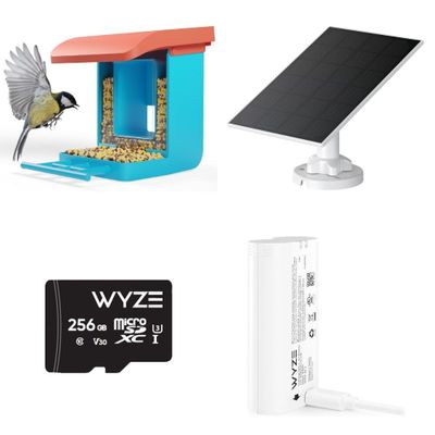 1 Parcel Box - 234 Pcs - Accessories, Security & Surveillance - Mixed Conditions - Wyze