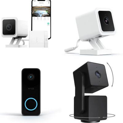 1 Parcel Box - 166 Pcs - Security & Surveillance, Home Security & Safety - Mixed Conditions - Wyze