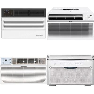 1 Pallet - 7 Pcs - Air Conditioners - Damaged / Missing Parts / Tested NOT WORKING - LG, TCL, Keystone, Frigidaire