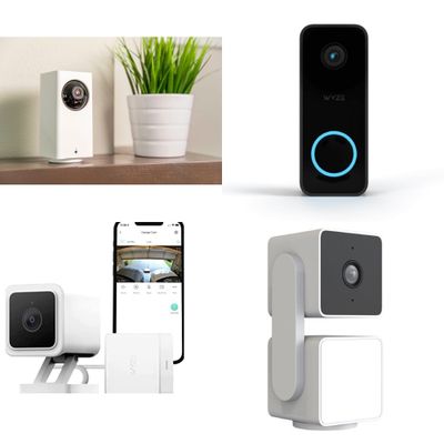 1 Parcel Box - 105 Pcs - Security & Surveillance - Mixed Conditions - Wyze