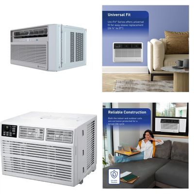 1 Pallet - 8 Pcs - Air Conditioners - Damaged / Missing Parts / Tested NOT WORKING - Keystone, Friedrich, WHIRLPOOL, TCL