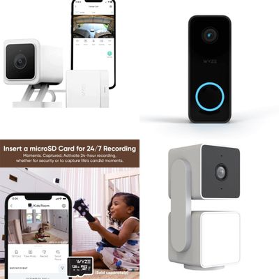 1 Parcel Box - 130 Pcs - Security & Surveillance - Mixed Conditions - Wyze