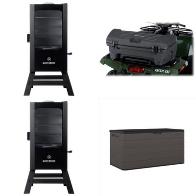 1 Pallet - 8 Pcs - Grills & Outdoor Cooking, Automotive Accessories - Masterbuilt, Petmate, Kolpin, Moultrie - Outdoor Retailer