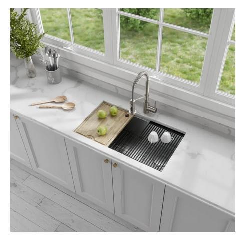 Kraus KWU110-32-100-75MB Stainless Steel Kitchen Sink - MSRP $669