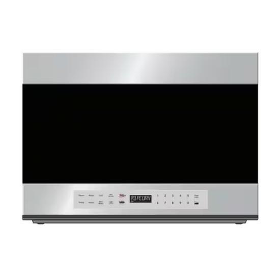 Sharp 24 in. 1.4 cu. ft. 1000-Wat...Sharp 24 in. 1.4 cu. ft. 1000-Watt Over the Range Microwave - Est Retail $543- 1plt