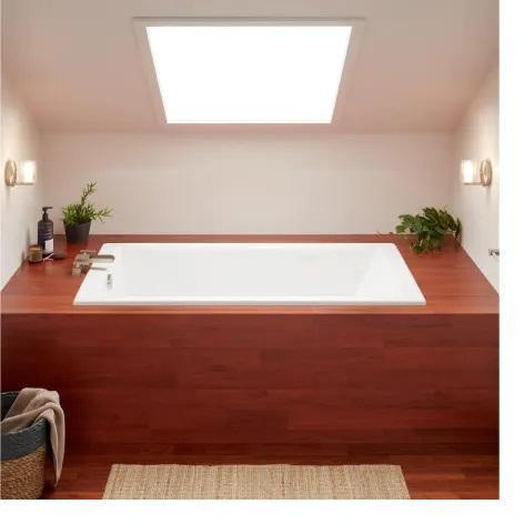 Signature Hardware SHSKS6636WH Soaking Bathtub…
